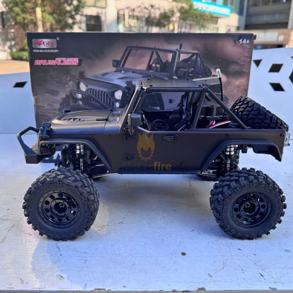 1/12 Scale RC Car High-Torque 3650 Brushless BLDC Motor Aluminum Shell, Black