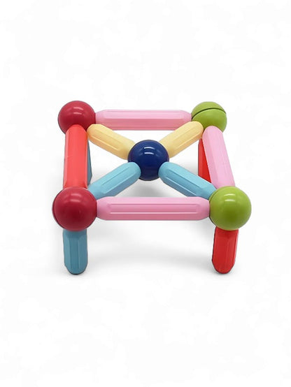 Magnetic Sticks Balls Sets 3D Construction Building Blocks Toys 80 Pcs (NX.L-J-16)
