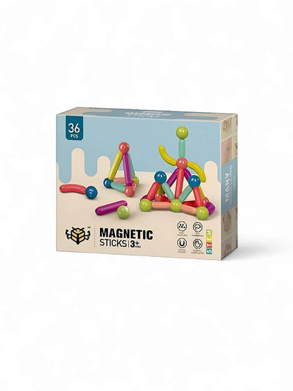 Magnetic Sticks & Balls Construction Kit 36 Pcs (NX.L-J-17)