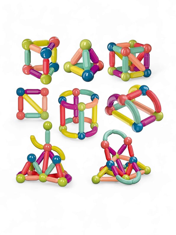Magnetic Sticks & Balls Construction Kit 42 Pcs (NX.L-J-17)