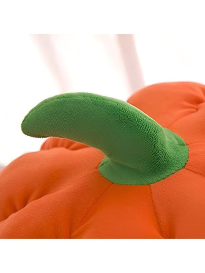 PumpkinPal Plush Pumpkin Toy – Halloween Decoration Pillow Cushion for Kids, Toddlers & Children 8 inch - MS9589.
