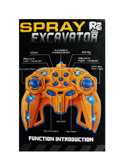 Remote Control JCB Spray Excavator For Kids RC Toy (L-184)