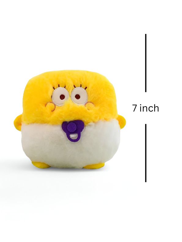Snuggly Baby SpongeBob Plushie – The Cutest Soft Toy for Fans & Collectors 7 inch - MS13566.