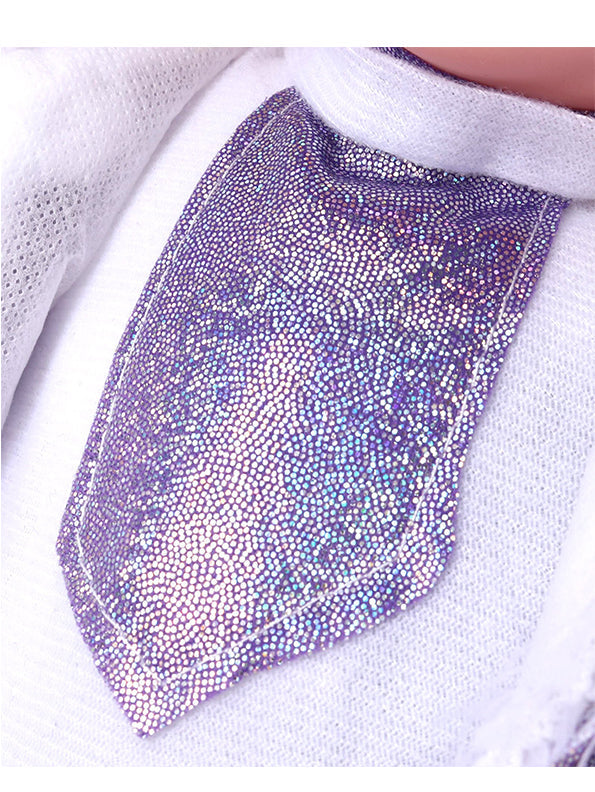 Soft Baby Doll for Girls - Princess Style with Long Hair & Realistic Open Eyes - Purple (L-8) | Adorable Barbie-Inspired Doll Toy