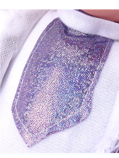 Soft Baby Doll for Girls - Princess Style with Long Hair & Realistic Open Eyes - Purple (L-8) | Adorable Barbie-Inspired Doll Toy