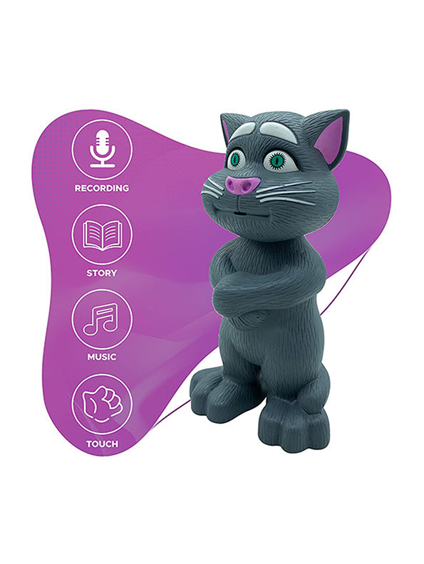 Talking Tom Toy with Recording, Music, Touch Functionality, Voice, Songs (L-13)