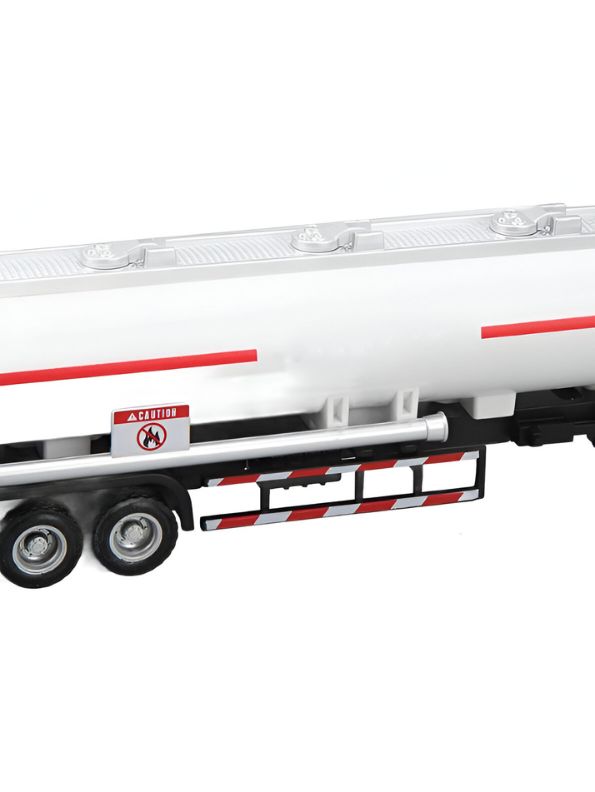 Tanker Truck Gasoline Toy for Kids – Realistic Fuel Transport Truck | Friction Powered, Durable Design - LMI8194.