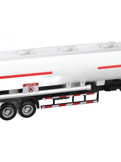 Tanker Truck Gasoline Toy for Kids – Realistic Fuel Transport Truck | Friction Powered, Durable Design - LMI8194.