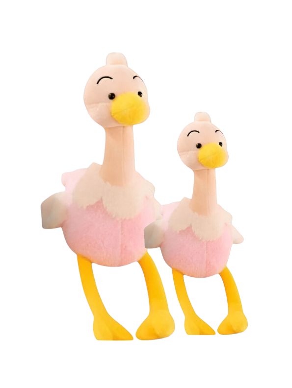 Pink - Tickles Cute Ostrich Plush Toy - Soft Stuffed Toy for Kids & Babies 8 inch - MS14522.