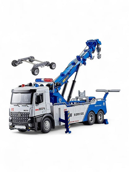Tow Service Truck Die-Cast Model 1:24 Scale For Kids - Durable & Realistic Play | NX-O-24