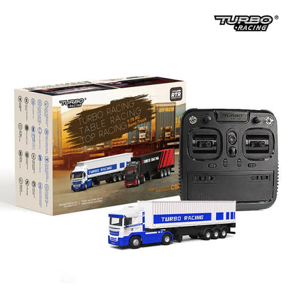 1:76 C50 Remote Control Semi Truck Trailer RC Truck
