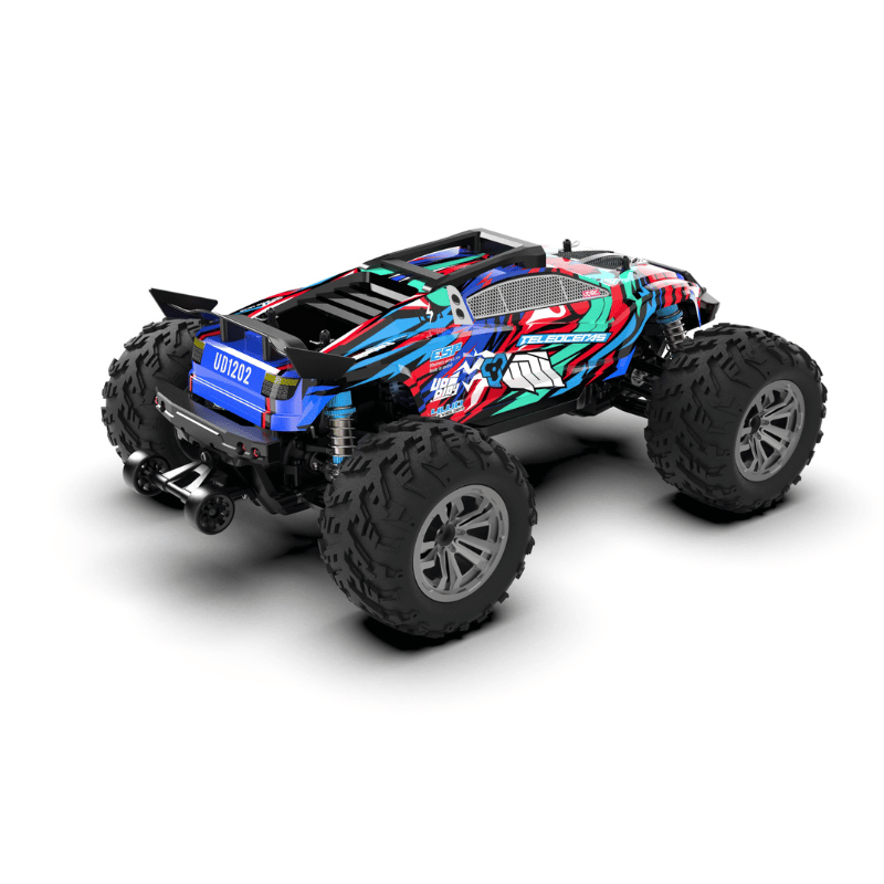 NEW V3 1/12 2.4G 4WD High-Speed Bigfoot RC Car-70KM/H Remote Control Desert Truck