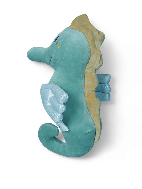 Ultra Soft & Glow Seahorse Plush - blue Luminous Stuffed Toy for Kids | MS-May-21