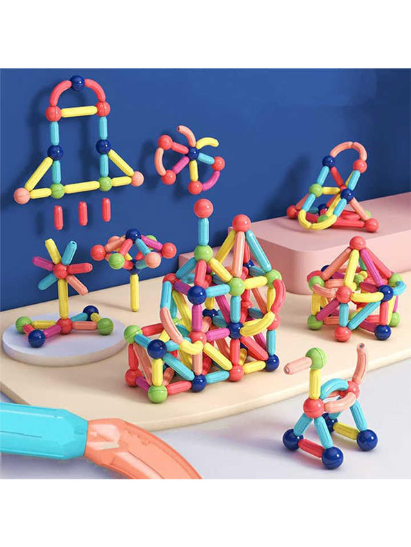 Magnetic Building Sticks Blocks Toys 80 Pcs (NXL-10)