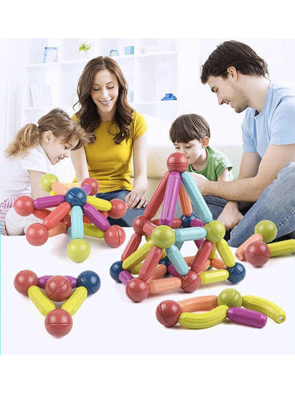 Magnetic Building Sticks Blocks Toys 80 Pcs (NXL-10)