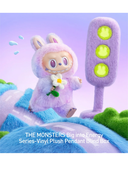 Hope - Official Authentic Barcoded Labubu Plush – Limited‑Edition Fuzzy Bunny‑Eared Monster - Big Into Energy Collection
