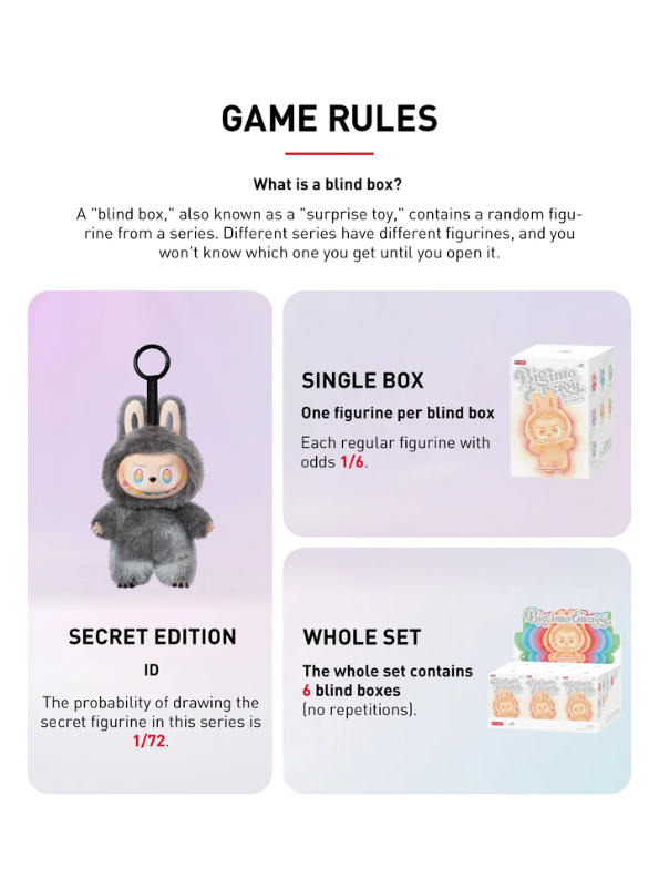 Hope - Official Authentic Barcoded Labubu Plush – Limited‑Edition Fuzzy Bunny‑Eared Monster - Big Into Energy Collection