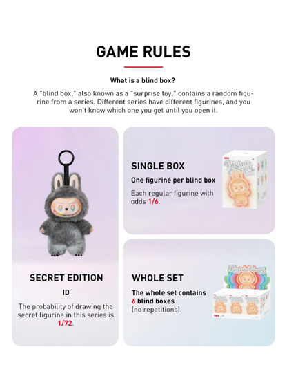 Hope - Official Authentic Barcoded Labubu Plush – Limited‑Edition Fuzzy Bunny‑Eared Monster - Big Into Energy Collection