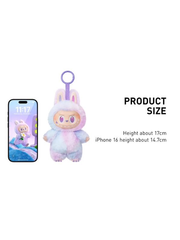 Hope - Official Authentic Barcoded Labubu Plush – Limited‑Edition Fuzzy Bunny‑Eared Monster - Big Into Energy Collection