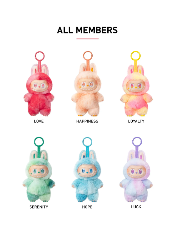 Hope - Official Authentic Barcoded Labubu Plush – Limited‑Edition Fuzzy Bunny‑Eared Monster - Big Into Energy Collection