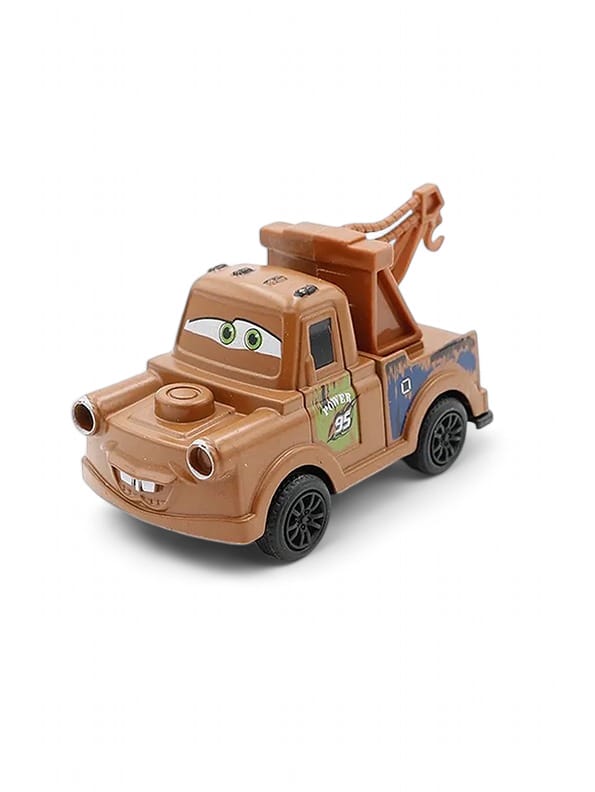 Pack of 6 McQueen Multi Colour Car Set (MS-S-24): Lightning McQueen, Flash McQueen, and Hot Wheels Collection for Real Cars 2 & 3 Fun!