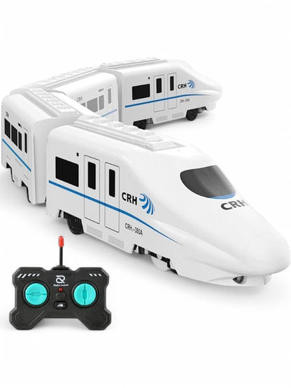 Toy Train Set for Kids | Roller Coaster Tumble Track & Christmas Train Gift - LMI12379