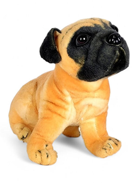 Pugsy Wugsy – Cute Pug Dog Soft Toy | Fluffy & Huggable Stuffed Animal for Kids - MS2090