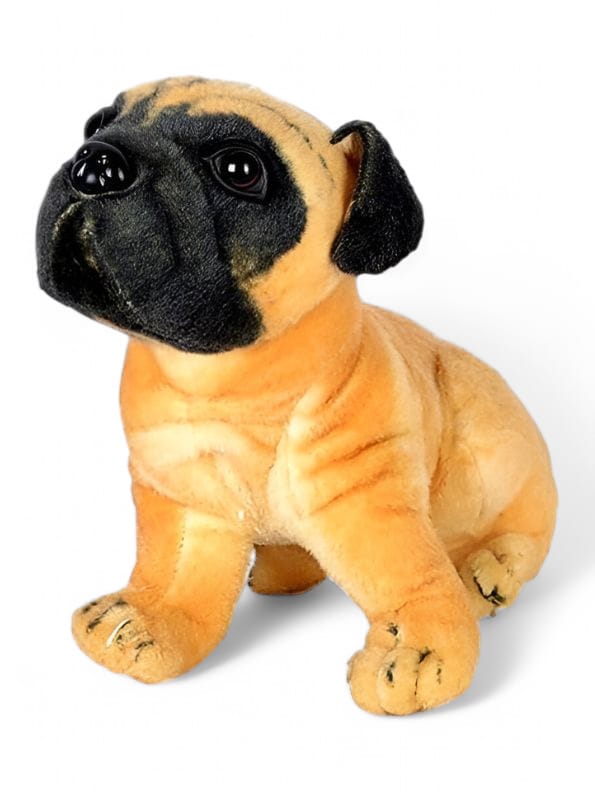 Pugsy Wugsy – Cute Pug Dog Soft Toy | Fluffy & Huggable Stuffed Animal for Kids - MS2090