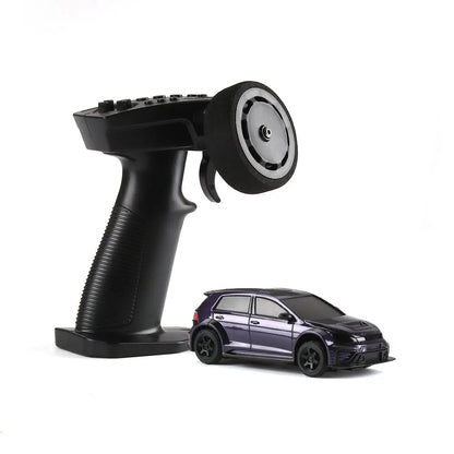 1/43 RC Drift Car FPV - Full-time 4WD, Pro Steering, LED Light, High-Speed Motor