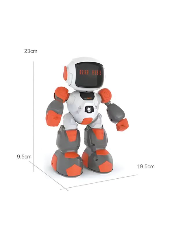 ORANGE - SoccerSense Robo – Smart Infrared Soccer Robot Toy for Kids | Gesture & Watch Control - NX11657