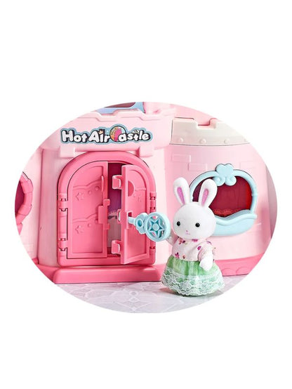 Bunny Haven Dollhouse – Cute Rabbit-Themed Playset for Kids | Adorable Mini Doll House Toy - NX13770