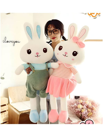 CloudBun Plush Rabbit Pillow – 10 Inch Ultra-Soft & Huggable Bunny Stuffed Animal | Cute Cuddle Toy & Perfect Gift for Kids & Adults -  MS14449