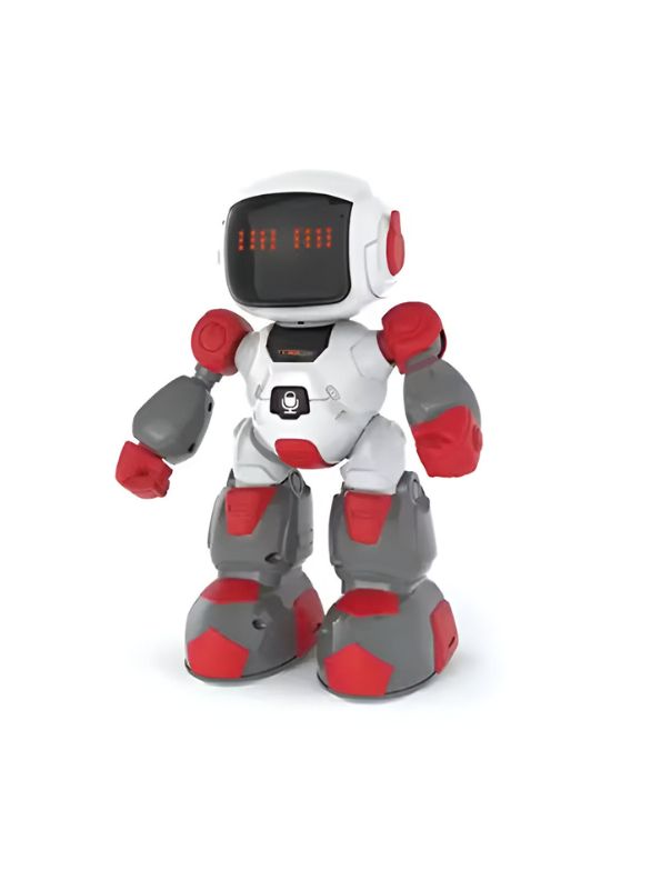 RED - SoccerSense Robo – Smart Infrared Soccer Robot Toy for Kids | Gesture & Watch Control - NX11657