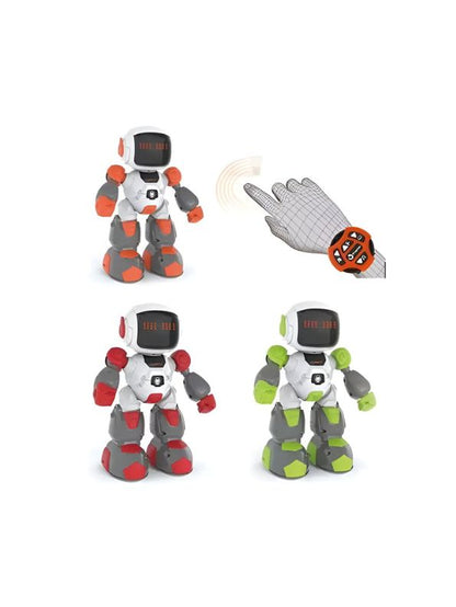 GREEN - SoccerSense Robo – Smart Infrared Soccer Robot Toy for Kids | Gesture & Watch Control - NX11657