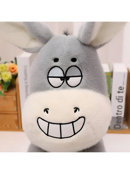 Softy Burro - 10 Inch Donkey Plush Toy | Cute Stuffed Animal Pillow | Soft & Cuddly Plush Gift for Girls, Boys, and Home Décor - MS14135