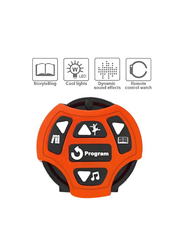 ORANGE - SoccerSense Robo – Smart Infrared Soccer Robot Toy for Kids | Gesture & Watch Control - NX11657