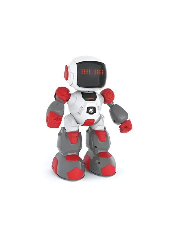 RED - SoccerSense Robo – Smart Infrared Soccer Robot Toy for Kids | Gesture & Watch Control - NX11657