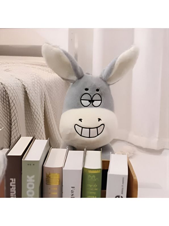Softy Burro - 10 Inch Donkey Plush Toy | Cute Stuffed Animal Pillow | Soft & Cuddly Plush Gift for Girls, Boys, and Home Décor - MS14135
