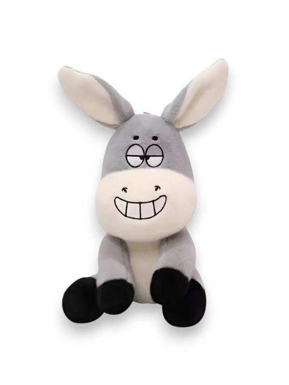 Softy Burro - 10 Inch Donkey Plush Toy | Cute Stuffed Animal Pillow | Soft & Cuddly Plush Gift for Girls, Boys, and Home Décor - MS14135