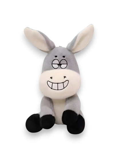 Softy Burro - 10 Inch Donkey Plush Toy | Cute Stuffed Animal Pillow | Soft & Cuddly Plush Gift for Girls, Boys, and Home Décor - MS14135