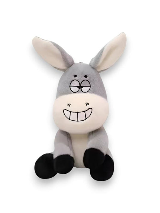 Softy Burro - 10 Inch Donkey Plush Toy | Cute Stuffed Animal Pillow | Soft & Cuddly Plush Gift for Girls, Boys, and Home Décor - MS14135