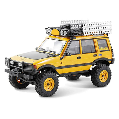 1/24 Scale RC Car 4WD 2.4G Authorized by Range Rover Camel Trophy Edition Rock Crawler Off-Road Climbing Truck Vehicles LED Lights