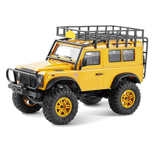 1/24 Scale RC Car 4WD 2.4G Authorized by Range Rover Camel Trophy Edition Rock Crawler Off-Road Climbing Truck Vehicles LED Lights