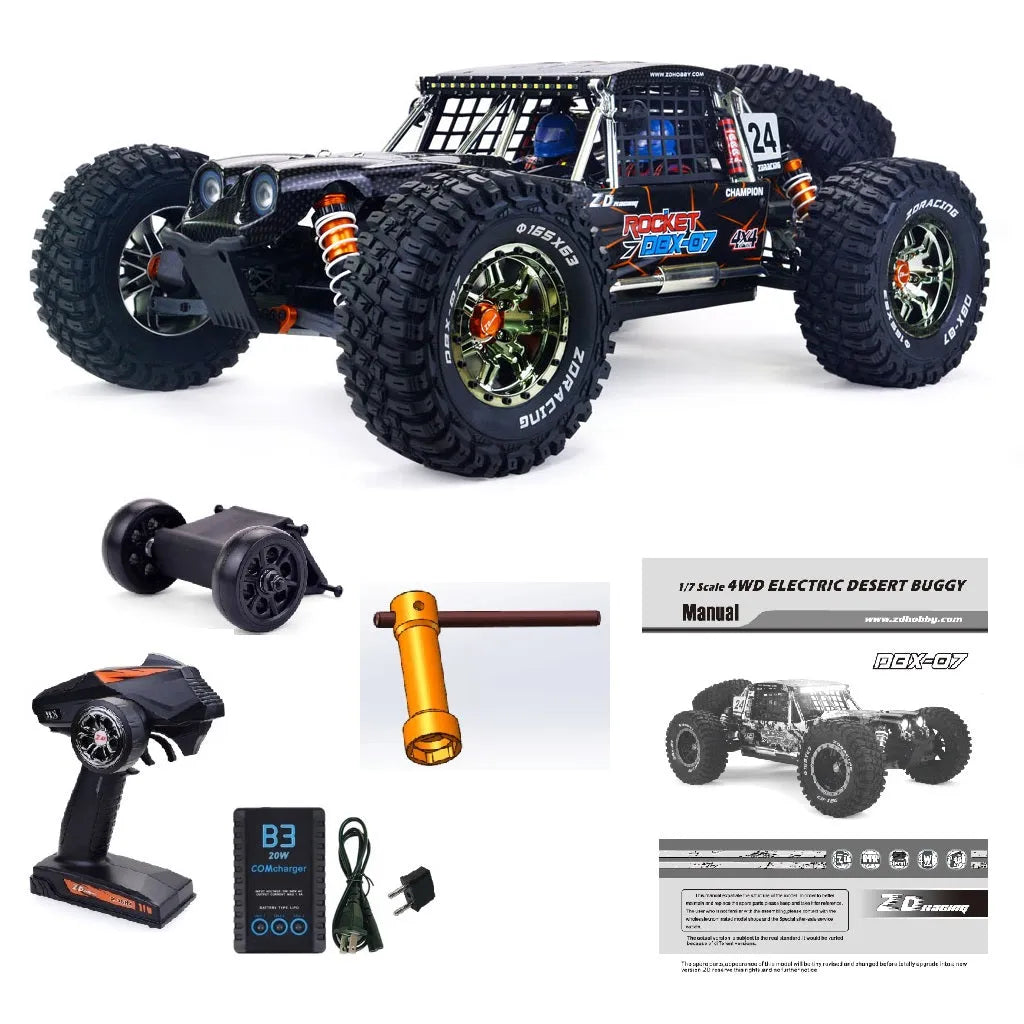 1/7 Brushless SCALE 80km/h RTR 4WD Desert Buggy