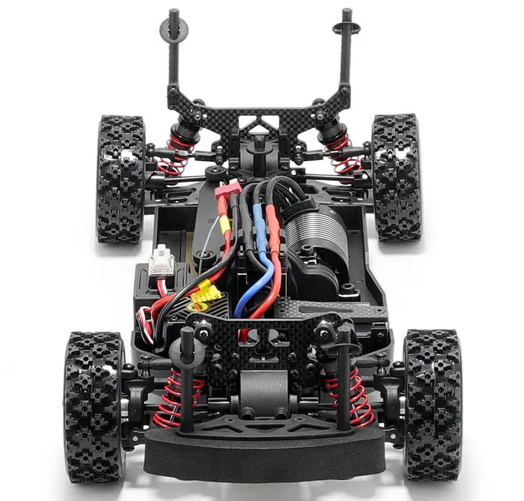 1/10 Scale Rally RC Car 2.4G 4WD 90km/h High Speed Metal Chassis On-Road Racing Car
