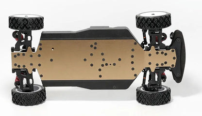 1/10 Scale Rally RC Car 2.4G 4WD 90km/h High Speed Metal Chassis On-Road Racing Car