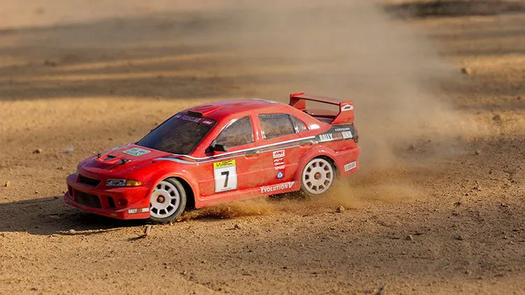 1/10 Scale Rally RC Car 2.4G 4WD 90km/h High Speed Metal Chassis On-Road Racing Car