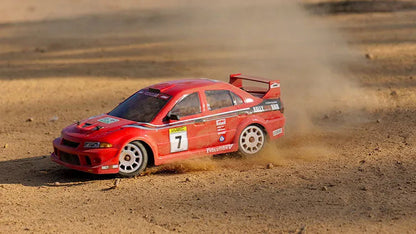 1/10 Scale Rally RC Car 2.4G 4WD 90km/h High Speed Metal Chassis On-Road Racing Car