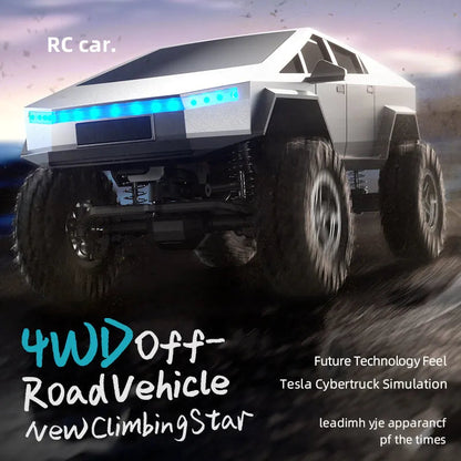 RC Crawler Car - 1/18 Scale Full Proportional Cyber Shell 4 WD Off-Road Vehicle