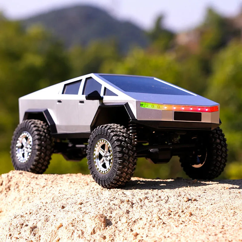 RC Crawler Car - 1/18 Scale Full Proportional Cyber Shell 4 WD Off-Road Vehicle
